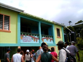 The famous organic chocolate factory