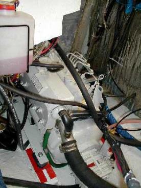 Engine room looking forward