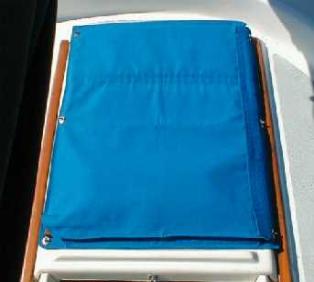 Companionway slats all tucked away