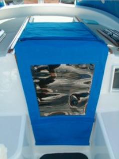 Companionway Protector which Flips up