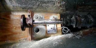 Holding tank plumbing