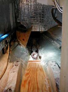 Fiberglass add-ons; water heater supports, holding tank