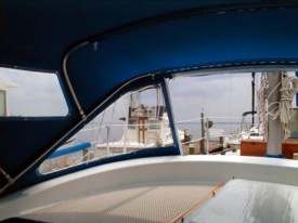 Looking through the dodger