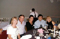 A shot of those at our table