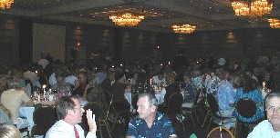 The dining room at large - probably over 600 attendees